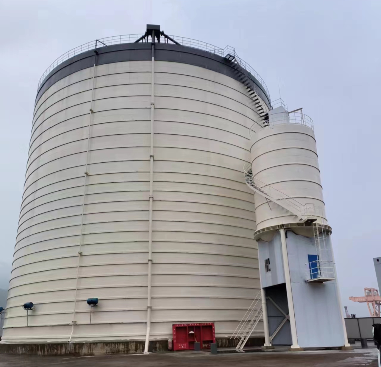 南浔10万吨水泥钢板库